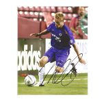 Damian Duff Chelsea Signed 10x 8 inch football photo. Supplied from stock of www.sportsignings.com