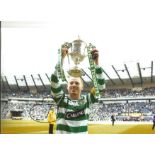 Neil Lennon Celtic Signed 12 x 8 inch football photo. Supplied from stock of www.sportsignings.com