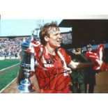 Alex McLeish Aberdeen signed 12 x 8 colour football photo. Supplied from stock of www.