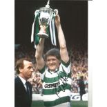 Roy Aitken Celtic Signed 12 x 8 inch football photo. Supplied from stock of www.sportsignings.com