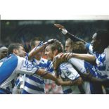 Multi Reading Signed 12 x 8inch football photo. Supplied from stock of www.sportsignings.com the