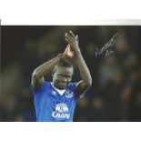 Oumar Niasse Everton Signed 10 x 8 inch football photo. Supplied from stock of www.sportsignings.com