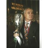 Claudio Ranieri Valencia signed 12 x 8 colour football photo. Supplied from stock of www.