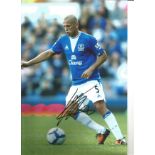 John Heitinga Everton Signed 12 x 8 inch football photo. Supplied from stock of www.sportsignings.