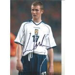 Kenny Miller Scotland Signed 12 x 8 inch football photo. Supplied from stock of www.sportsignings.