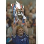 Colin Hendry Rangers Signed 12 x 8 inch football colour photo. Supplied from stock of www.