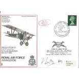 AVM Sowrey signed Raf Abingdon Nieuport cover. Good Condition. All autographs are genuine hand