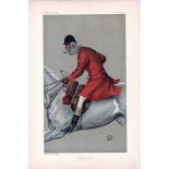 Blackmore Vale 11/11/1897, Subject Guest, Vanity Fair print, These prints were issued by the