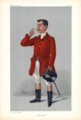 A Hard Rider 28/5/1904, Subject Arthur James, Vanity Fair print, These prints were issued by the