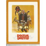 Doctor Doolittle UNSIGNED inhouse brochure for the Arthur P Jacobs production. Good Condition. We
