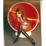 Lisa Scott Lee signed 10x8 colour photo, Welsh singer and member of the pop group Steps, formed in