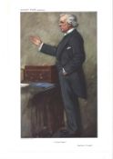 A Great Orator 17/3/1910, Subject Asquith, Vanity Fair print, These prints were issued by the Vanity