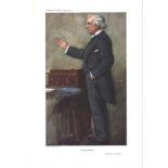 A Great Orator 17/3/1910, Subject Asquith, Vanity Fair print, These prints were issued by the Vanity