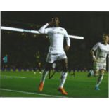 Eddie Nketiah Signed Leeds United 8x10 football photo. Good Condition. All autographs are genuine