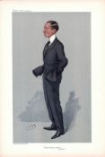 Wires without wires 16/3/1905, Subject Marconi, Vanity Fair print, These prints were issued by the