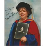 Jo Brand comedian dedicated signed 10x8 colour portrait photo. Good Condition. All autographs are