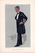 Naval vanity fair print collection, 1894 and 1889, Admiral Sir John Edmund Commerell VC and on 1