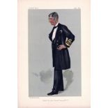 Naval vanity fair print collection, 1894 and 1889, Admiral Sir John Edmund Commerell VC and on 1