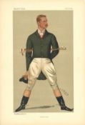 Taplow Court 20/12/1890, Subject W H Grenfell, Vanity Fair print, These prints were issued by the