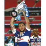 Charlie Austin Signed Reading 8x10 football photo. Good Condition. All autographs are genuine hand