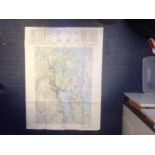 World War Two map collection includes five maps Newton Stewart War Revision 1940, England South