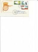 Cyprus President Spyros Kyprianou signed 1979 Europa Cyprus FDC, set with corner mounts on