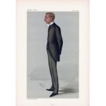 She 21/5/1887, Subject Rider Haggard, Vanity Fair print, These prints were issued by the Vanity Fair