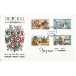 Margaret Thatcher signed Churchill Centenary cover. Good Condition. All autographs are genuine
