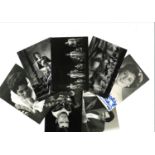 Opera Collection of eight signed b/w Leon postcards we think from 1966/7 with over a dozen