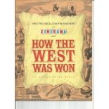 How the West was won UNSIGNED inhouse brochure. Good Condition. We combine postage on multiple