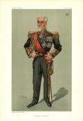 Naval vanity fair print collection, 1903, An Admiral of the Fleet and Navy Control, Vanity Fair
