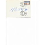 Zeppelin Isa Von Brandenstein Zeppelin signed 1984 German Balloon FDC. Good Condition. All