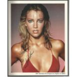 Heather Locklear signed 10x8 colour photo, Dedicated. Good Condition. All autographs are genuine