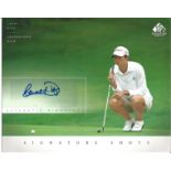 Laura Diaz signed 10x8 colour photo, American professional golfer, Comes with a PSA/DNA