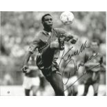 Ken Monkou Signed Chelsea 8x10 football photo. Good Condition. All autographs are genuine hand