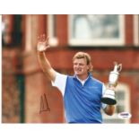 Ernie Els signed 10x8 colour photo, Comes with a PSA/DNA certificate with a matched hologram sticker