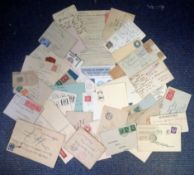 Vintage postal collection dating back to the 1930s includes interesting handwritten letters ,