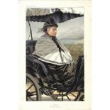 A Cimiez 17/6/1897, Subject Queen Victoria, Vanity Fair print, These prints were issued by the