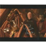 Richard Stride signed 10x8 colour photo as Poggle in Star Wars. Good Condition. All autographs are