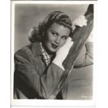 Joan Caulfield signed 10x8 black and white photo, (June 1, 1922 - June 18, 1991) was an American
