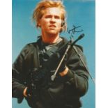 Movies Val Kilmer 10x8 signed colour photo, Val Edward Kilmer is an American actor, Originally a