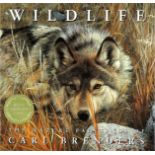 Carl Brenders signed Wildlife hard back book the nature paintings, Signed on inside title page,