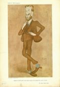 Magnetic 28/12/1905, Subject G B Shaw, Vanity Fair print, These prints were issued by the Vanity