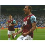 Chris Wood Signed Burnley 8x10 football photo. Good Condition. All autographs are genuine hand