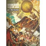 Krakatoa East of Java UNSIGNED in Cinerama inhouse brochure. Good Condition. We combine postage on