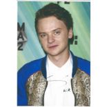 Conor Maynard Singer Signed 8x12 Photo. Good Condition. All autographs are genuine hand signed and