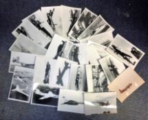 Aviation collection 25, 6x4 black and white and colour photos picturing some of the iconic planes