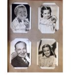 Movie Collection 31 superb vintage photos with PRINTED signatures featuring some legendary names