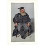 Teachers/Headmasters vanity fair print collection, 1893-1901, 2 prints St Pauls School and St Johns,