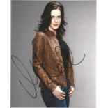 Michelle Ryan signed 10x8 colour photo half body portrait. Good Condition. All autographs are